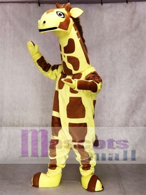 Giraffe mascot costumes as a tool for team building and motivation.